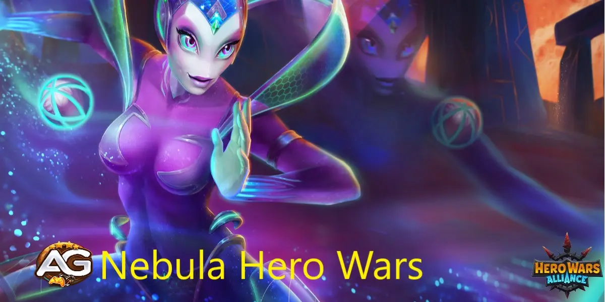 Nebula wallpaper em Hero Wars