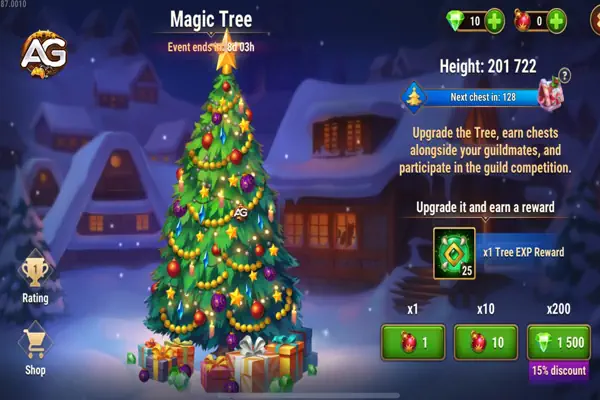 Magic Tree Event, Hero Wars Alliance.