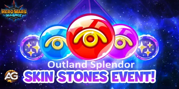 Illustration of Outland Splendor, an event from the game Hero Wars Alliance, developed by Nexters. - Wallpaper