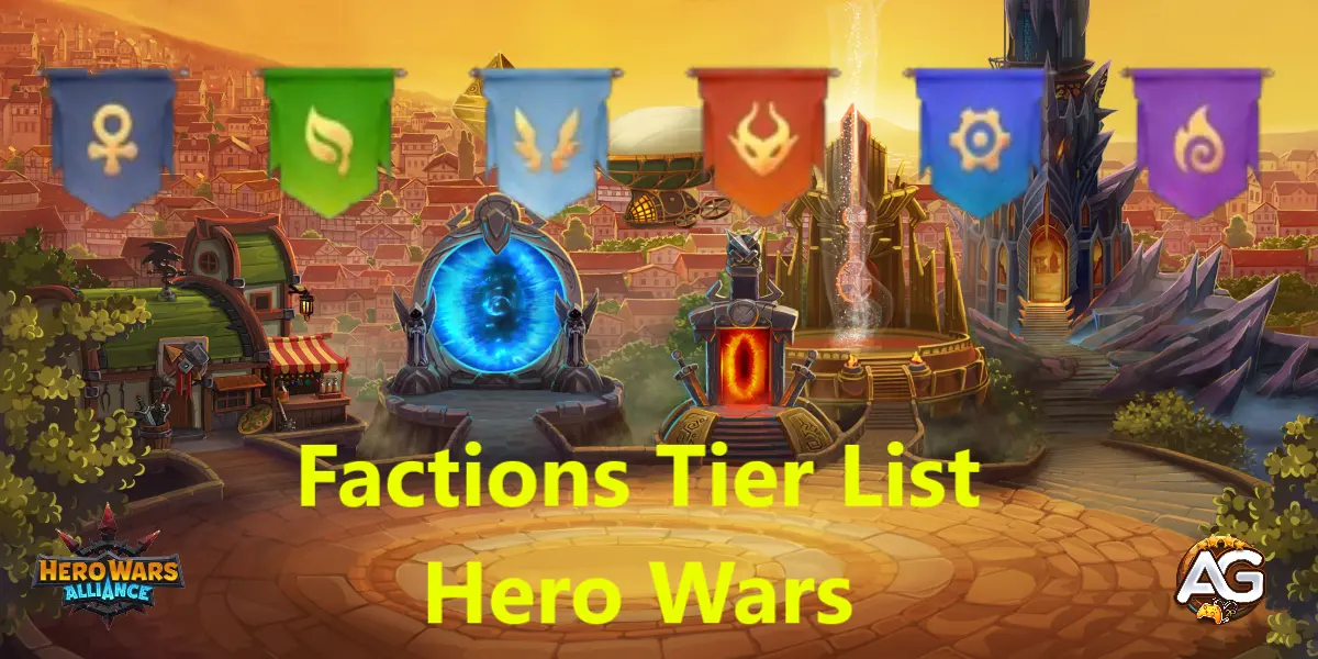 The Best Faction Tier List, Hero Wars Mobile.