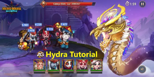 Hydra Best Teams Hero Wars Mobile