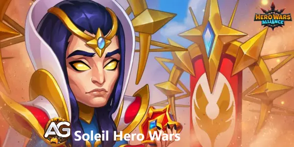 Illustration of Soleil, a character from the game Hero Wars Alliance - Wallpaper