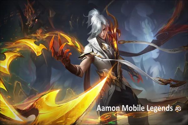 Ilustração de Aamon, um herói de Mobile Legends Bang Bang - Papel de Parede