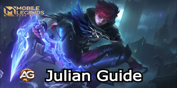 Illustration of Julian with Skin Scarlet Raven in Mobile Legends Bang Bang - Wallpaper