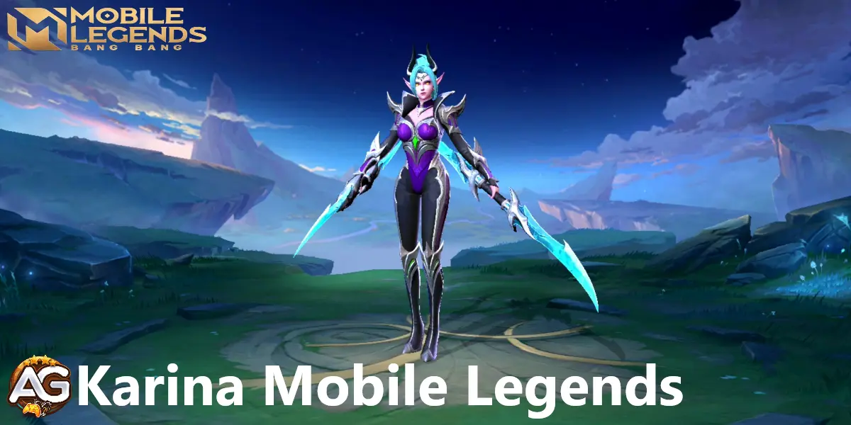 Karina Guide Wallpaper, Mobile Legends.