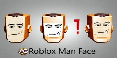 Rosto de Homem do Roblox